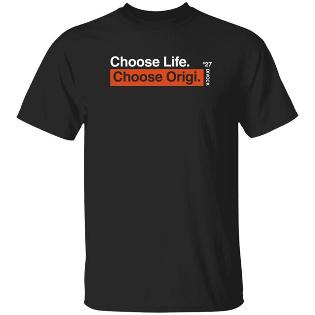 Redmen Merch Choose Life Choose Origi Tee Shirt The Redmen Tv