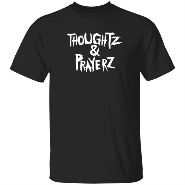 Heart Attack Man Merch Thoughtz & Prayerz Tee Shirt