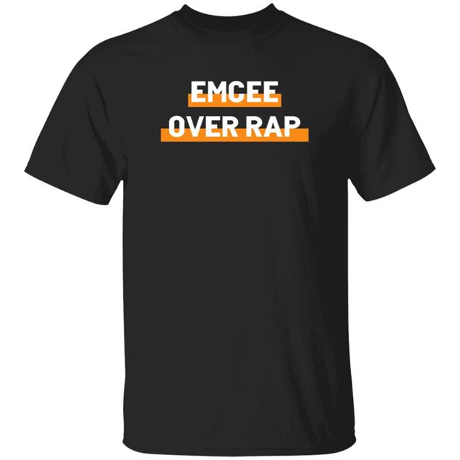 Out Da Box Media Merch Emcee Over Rap Tee Shirt
