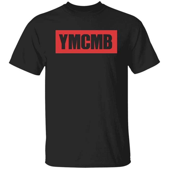 YMCMB TShirt Red Box Logo YMCMB Shirt