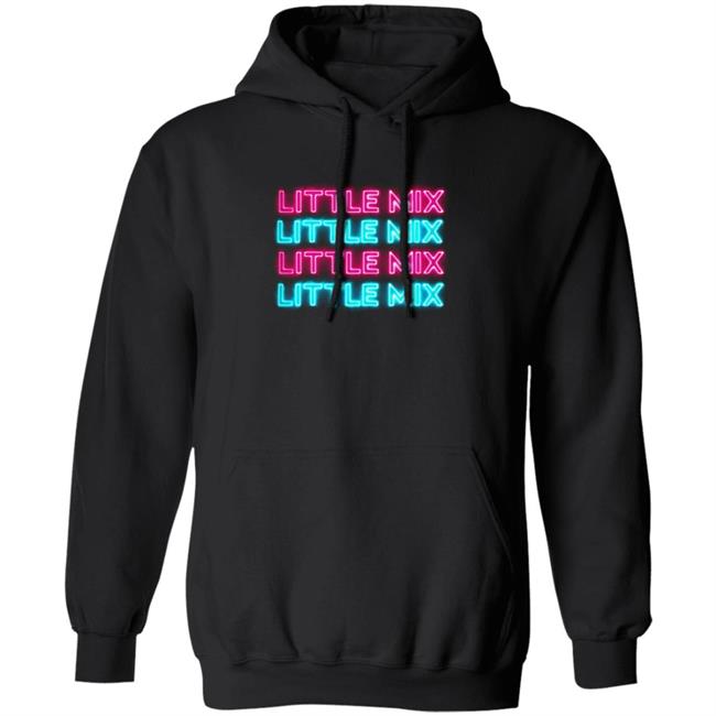Little Mix Merch Neon Logo Limited Hoodie