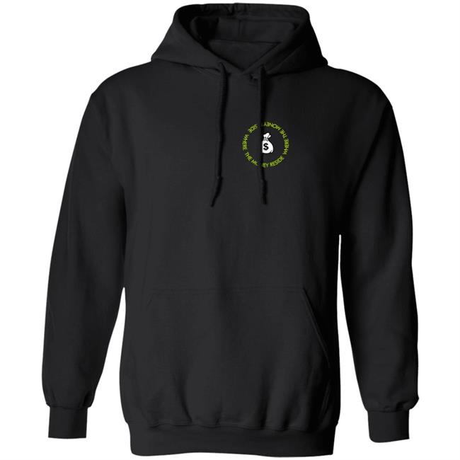 Coatedbycarter Merch Where the Money Reside Hoodie