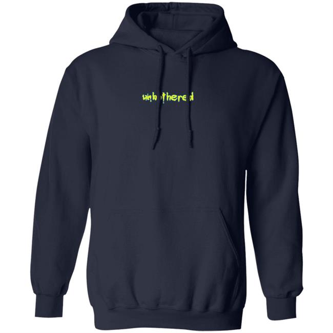 Lil Skies Merch Lil Skies Unbothered Logo Hoodie Lil Skies Merch Lil Skies Unbothered Logo Hoodie