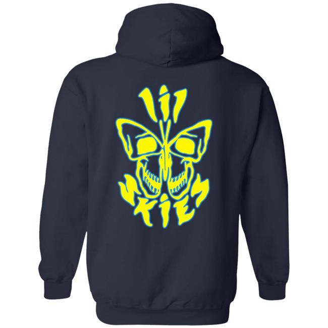 Lil Skies Merch Lil Skies Unbothered Logo Hoodie Lil Skies Merch Lil Skies Unbothered Logo Hoodie