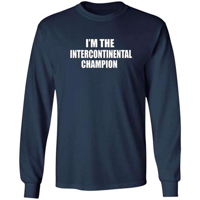 Sami Zayn I'm The Intercontinental Champion Shirt Sami Zayn I'm The Intercontinental Champion Shirt
