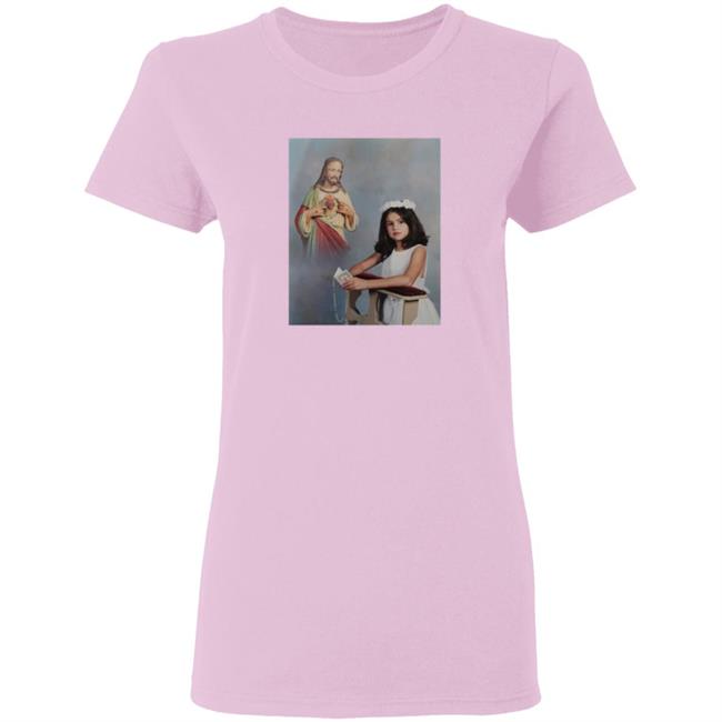 Selena Gomez' First Communion Shirt Selena Gomez' First Communion Shirt
