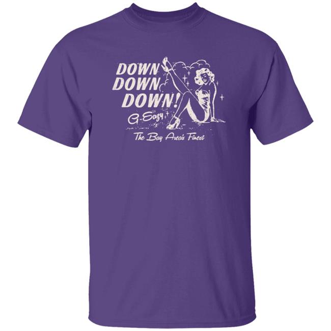 G Eazy Merch Down Tee G Eazy Merch Down Tee