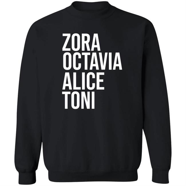 Harrietts Bookshop ZORA, OCTAVIA, ALICE, TONI Shirt Hoodie Harrietts Bookshop ZORA, OCTAVIA, ALICE, TONI Shirt Hoodie