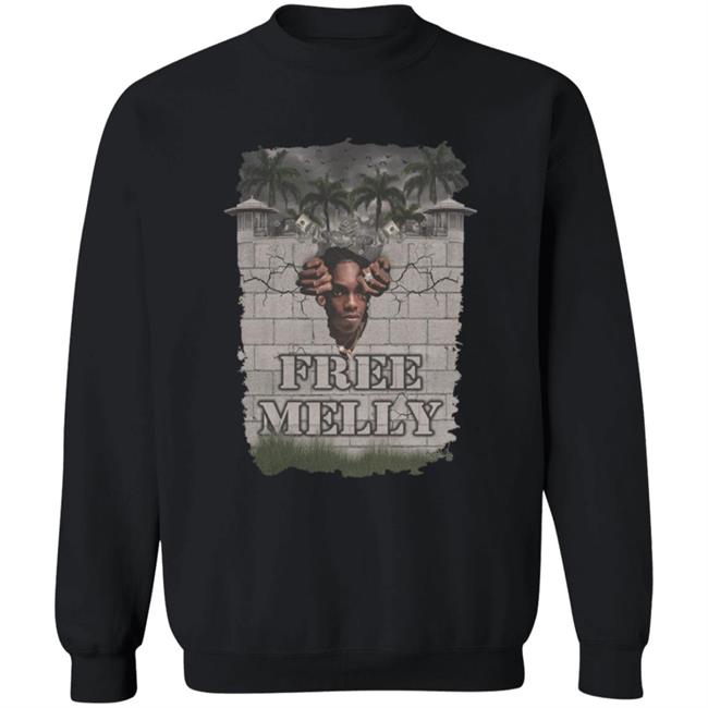 Ynw Melly Merch Free Melly Crewneck Sweatshirt