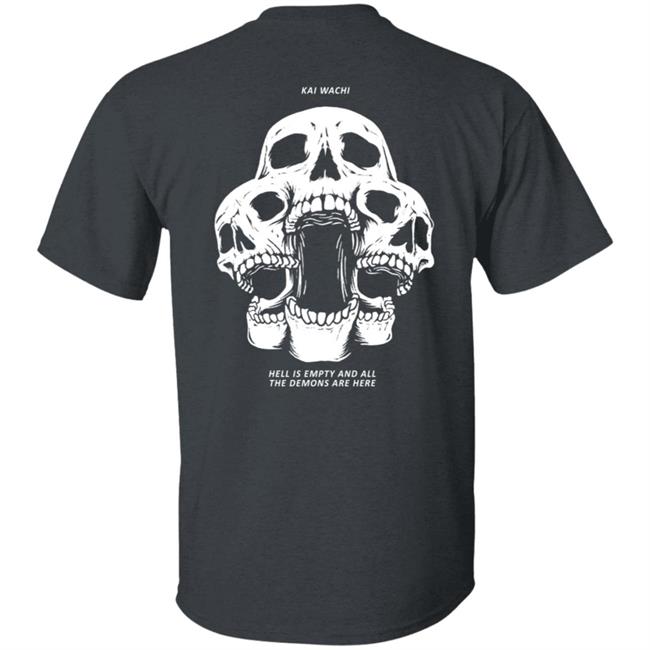 Kai Wachi Merch Skull Team Shirt Kai Wachi Merch Skull Team Shirt