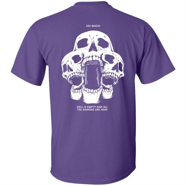 Kai Wachi Merch Skull Team Shirt Kai Wachi Merch Skull Team Shirt