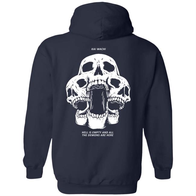 Kai Wachi Merch Skull Team Shirt Kai Wachi Merch Skull Team Shirt