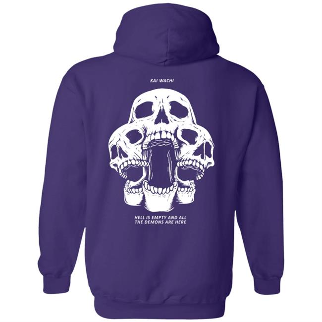 Kai Wachi Merch Skull Team Shirt Kai Wachi Merch Skull Team Shirt