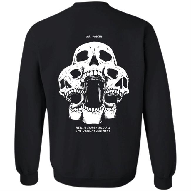 Kai Wachi Merch Skull Team Shirt Kai Wachi Merch Skull Team Shirt