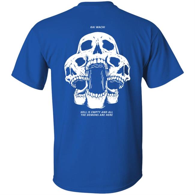 Kai Wachi Merch Skull Team Shirt Kai Wachi Merch Skull Team Shirt