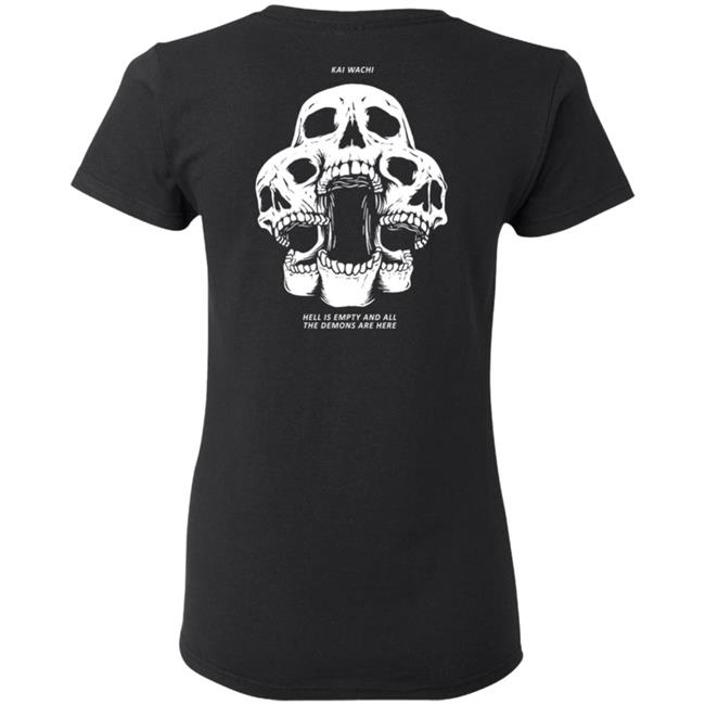 Kai Wachi Merch Skull Team Shirt Kai Wachi Merch Skull Team Shirt