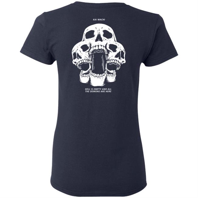 Kai Wachi Merch Skull Team Shirt Kai Wachi Merch Skull Team Shirt