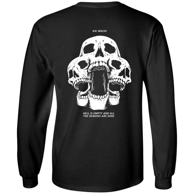 Kai Wachi Merch Skull Team Shirt Kai Wachi Merch Skull Team Shirt