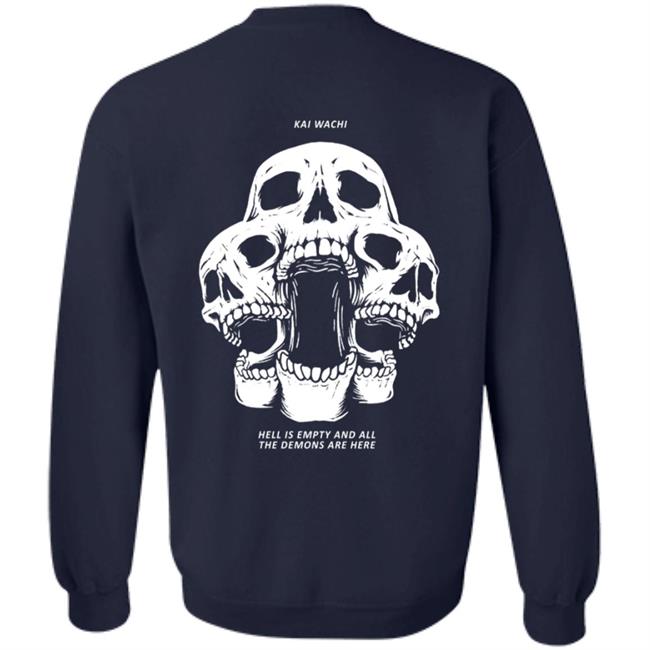Kai Wachi Merch Skull Team Shirt Kai Wachi Merch Skull Team Shirt