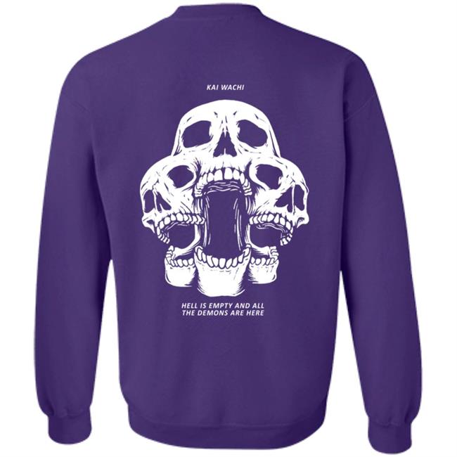 Kai Wachi Merch Skull Team Shirt Kai Wachi Merch Skull Team Shirt