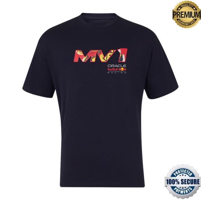 Oracle Red Bull Racing Max Verstappen Pop Art T Shirt