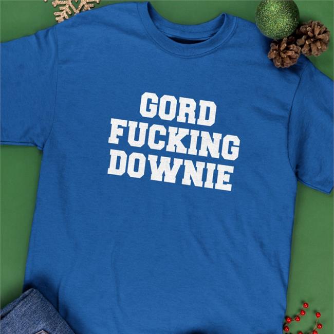Jeff Ament's Army Gord Fucking Downie T Shirt Pearljamfamily