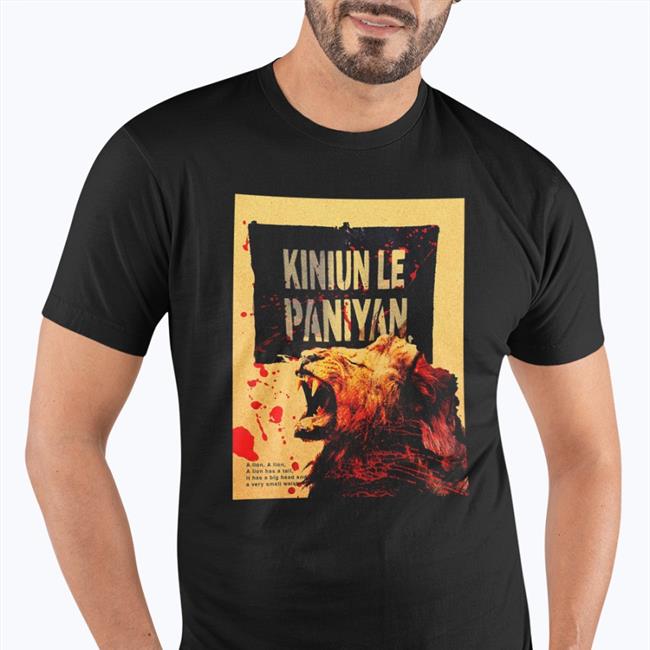 Lion Kiniun Le Paniyan T-Shirts Ayoolafelix Seyi