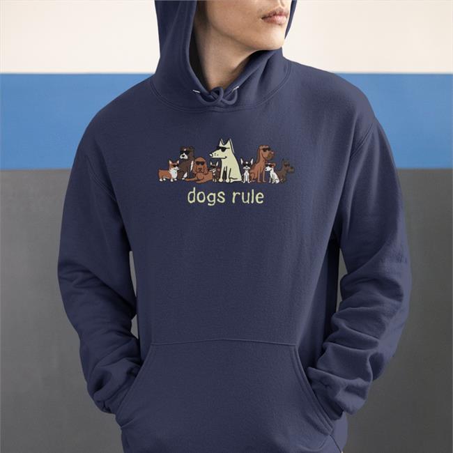 Dogs Rule Tee Dark 53 Shades Of Fruit Kace Fruitkace
