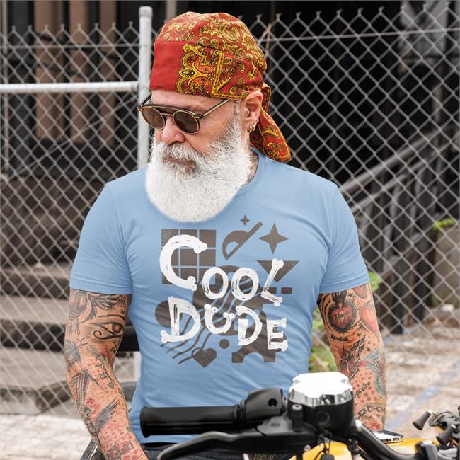 Cool Dude T Shirt Black