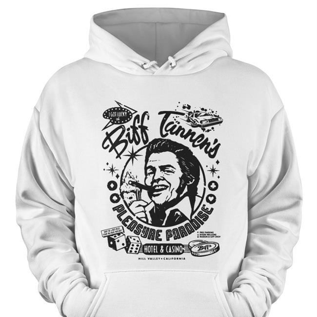 Fright-Rags Merch Biff Tannen's Pleasure Paradise Shirt Frightrags