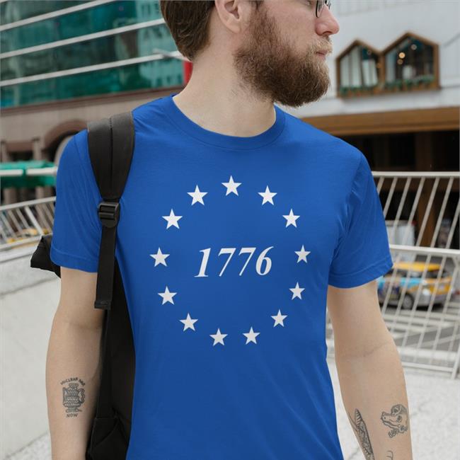 Curtis Durty Kurty The 1776 T-Shirt Royal Johnny Fondue Eatsfood2