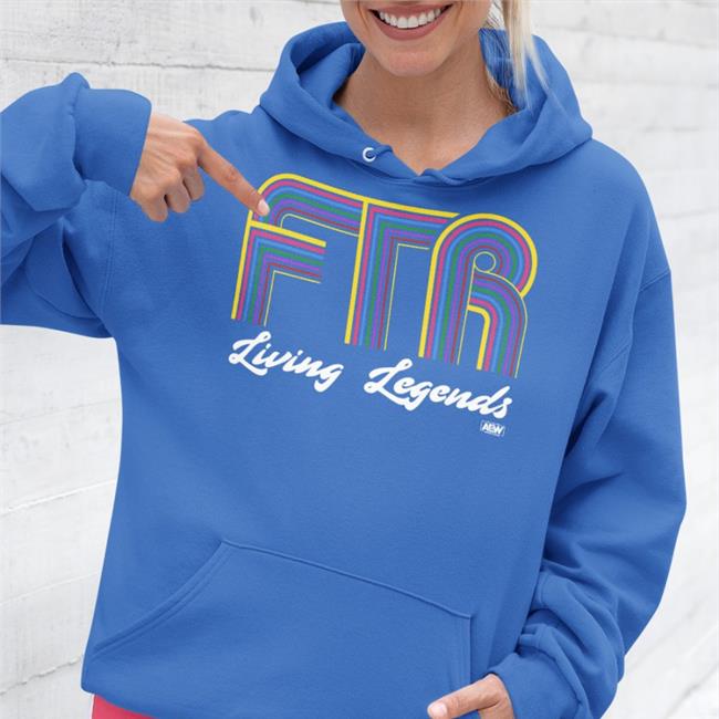 FTR Living Legends Shirts Aew Pro Wrestling Tees Merch Uncle Dax Ftr