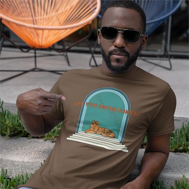 Russ Merch Are You Entertained Tee Shirt Black