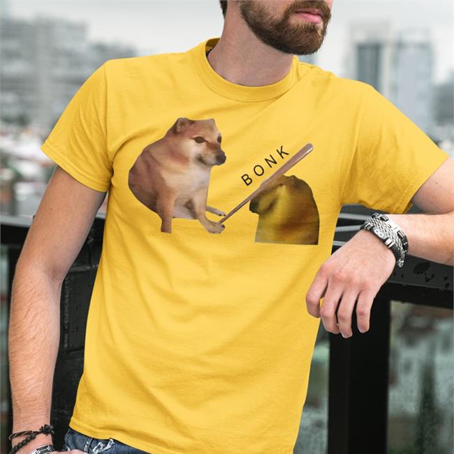 Go To Horny Jail Bonk Doge Shirt Allielice Doge Bonk T Shirts