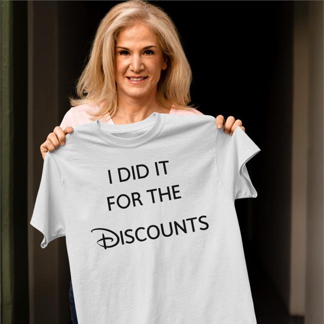I Did It For The Discounts Hoodies Joey Jones