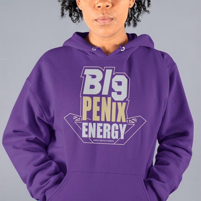 Michael Penix Big Penix Energy Tee Simply Seattle Merch