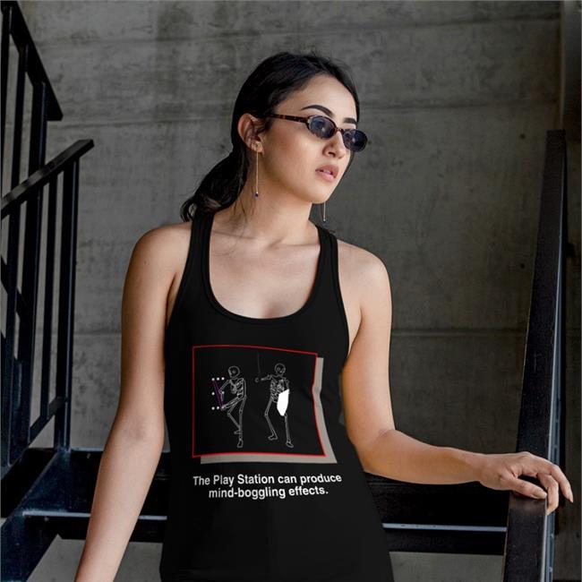 Clammy Heart The Play Station Can Produce Mind-Boggling Effects Tee