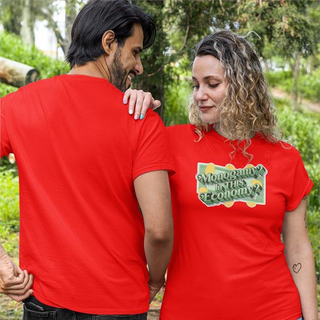 Polyamfam Merch Monogamy In This Economy Long Sleeve T Shirt Polyamory