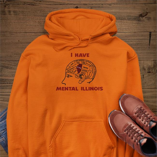 I Have Mental Illinois Cap Hat Thegoodshirts Merch I Have Mental Illinois T-Shirt Shirtsthtgohard