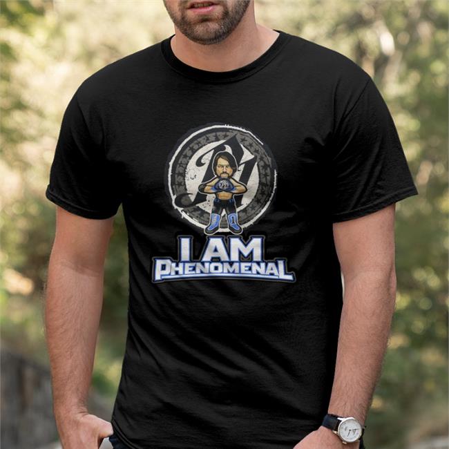 AJ Styles I Am Phenomenal Classic Long Sleeve Tee Denise Salcedo