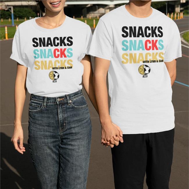 Kansascitycurrent Shop Merch Thekccurrent Snacks Snacks Snacks With Lynn And Sam Jws Tee Kc Current White