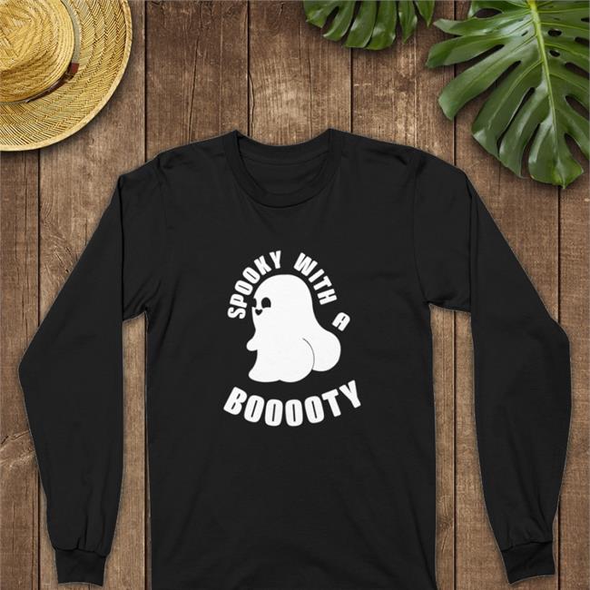 Top BaphoMat Auryn Spooky With A Booooty Shirt