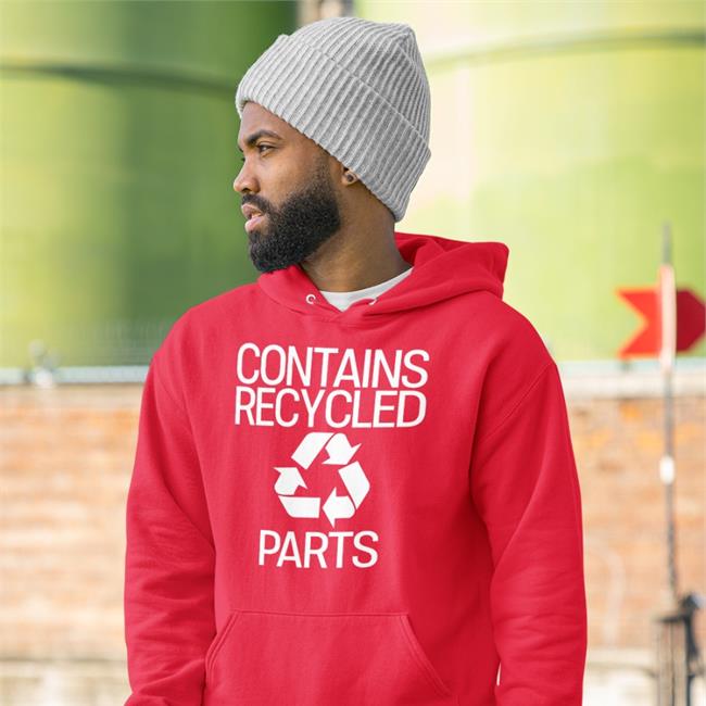 Contains Recycled Parts Shirt Daddy Bones Upbeatskeletor