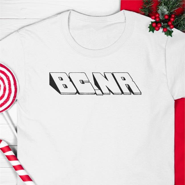 Black Country New Road Merch Bcnr Logo White T Shirt