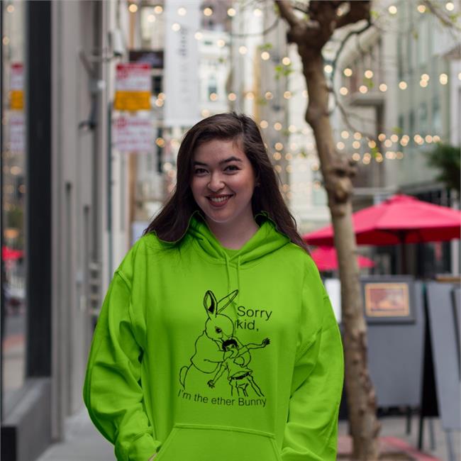 Sorry Kid I'm The Ether Bunny Tee Shirt
