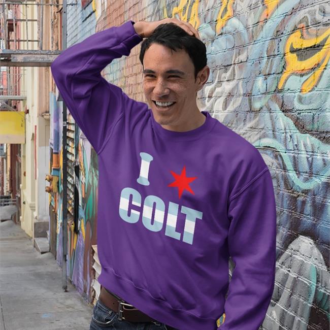 Aew Shop Pro Wrestling Tees Store Chicago Flag I Colt Shirt Colt Cabana