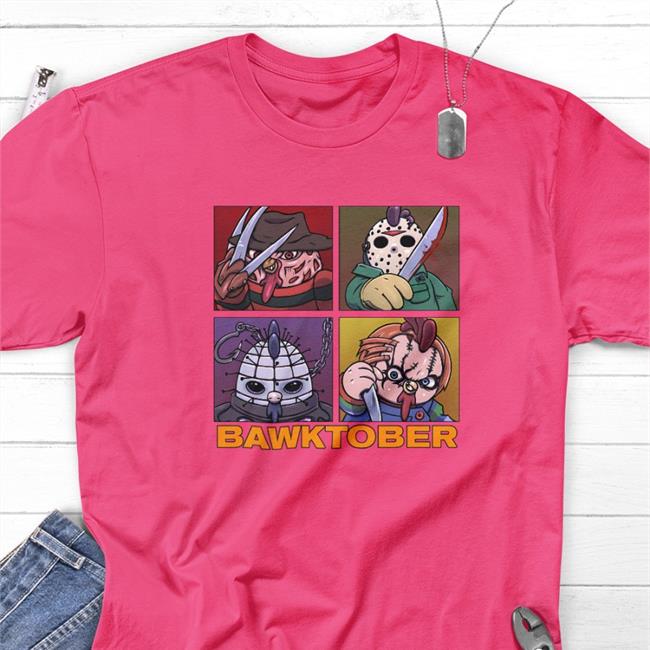 Chicken Slashers Bawktober Shirt