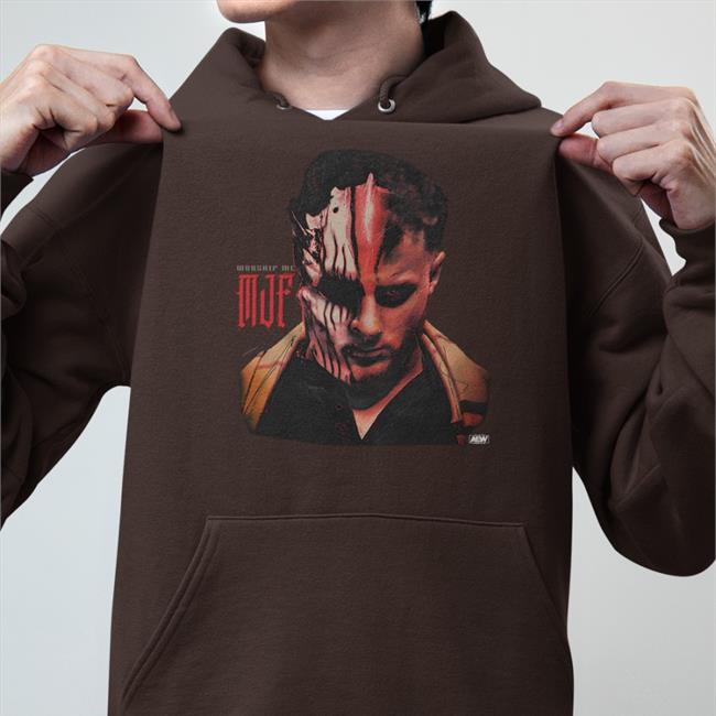 Prowrestlingtees Mjf Worship Me Hooded Sweatshirt Melissa