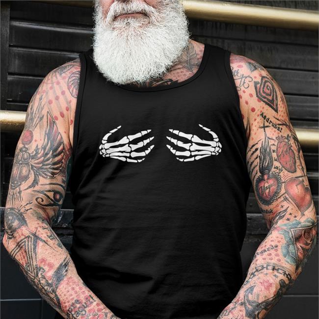 Barstool Sports Chicks Skeleton Hands Tee