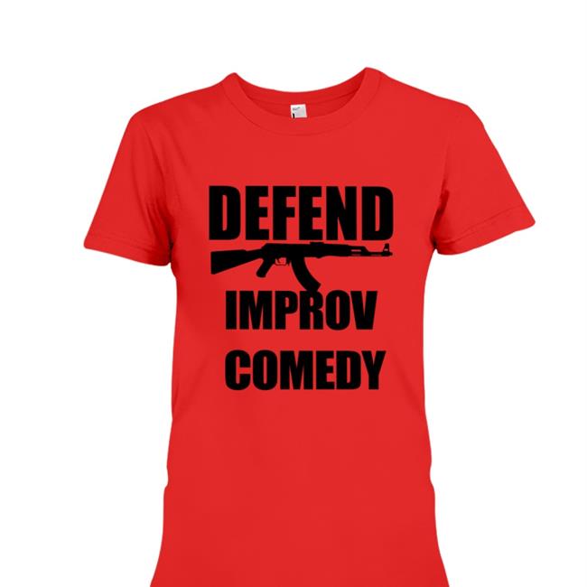Defend Improv Comedy T Shirt Tom Cecil Scopgieb